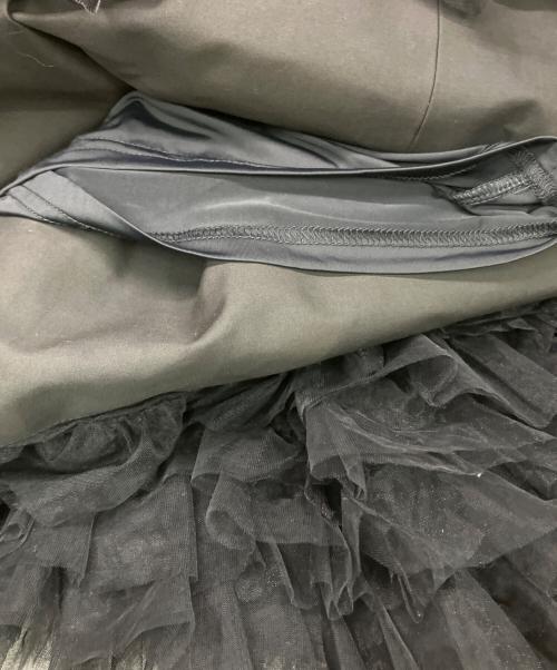 Bibiy.（ビビィ）Bibiy. (ビビィ) DARLENE SHUSHU MINI SKIRT　B50-SK042BKF ブラック サイズ:SIZE Freeの古着・服飾アイテム