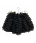 Bibiy.（ビビィ）の古着「DARLENE SHUSHU MINI SKIRT　B50-SK042BKF」｜ブラック