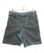 stussyステューシー）の古着「SPRAY DYE BIG OL' SHORT　112321」｜インディゴ