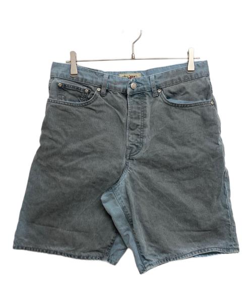 stussy（ステューシー）stussy (ステューシー) SPRAY DYE BIG OL' SHORT　112321 インディゴ サイズ:SIZE30の古着・服飾アイテム