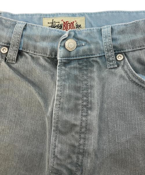stussy（ステューシー）stussy (ステューシー) SPRAY DYE BIG OL' SHORT　112321 インディゴ サイズ:SIZE30の古着・服飾アイテム