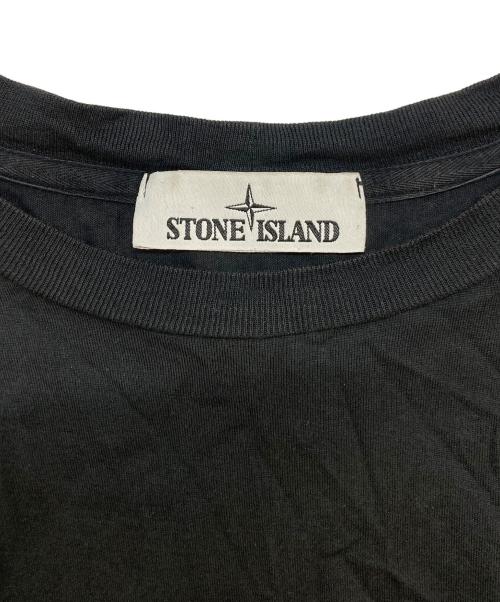 STONE ISLAND（ストーンアイランド）STONE ISLAND (ストーンアイランド) Tシャツ　741524113 ブラック サイズ:SIZE XLの古着・服飾アイテム