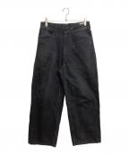 BLURHMSブラームス）の古着「12.9oz Denim Slacks」｜グレー