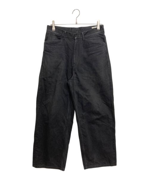 BLURHMS（ブラームス）BLURHMS (ブラームス) 12.9oz Denim Slacks グレー サイズ:SIZE2の古着・服飾アイテム
