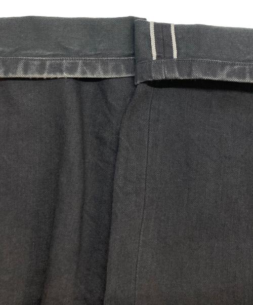 BLURHMS（ブラームス）BLURHMS (ブラームス) 12.9oz Denim Slacks グレー サイズ:SIZE2の古着・服飾アイテム