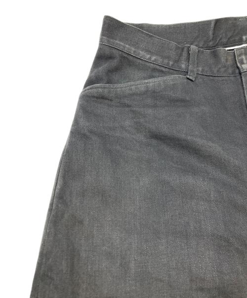 BLURHMS（ブラームス）BLURHMS (ブラームス) 12.9oz Denim Slacks グレー サイズ:SIZE2の古着・服飾アイテム