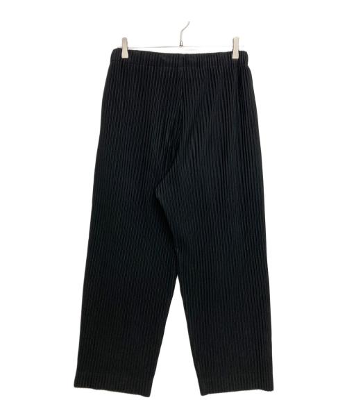 HOMME PLISSE ISSEY MIYAKE（オム プリッセ イッセイ ミヤケ）HOMME PLISSE ISSEY MIYAKE (オム プリッセ イッセイ ミヤケ) プリーツパンツ　HP11JF113 ブラック サイズ:SIZE 2の古着・服飾アイテム