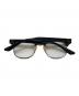 BJ Classic Collection (ビージェイクラッシックコレクション) 伊達眼鏡 S-831 ブラック サイズ:SIZE 49-18-140：13000円