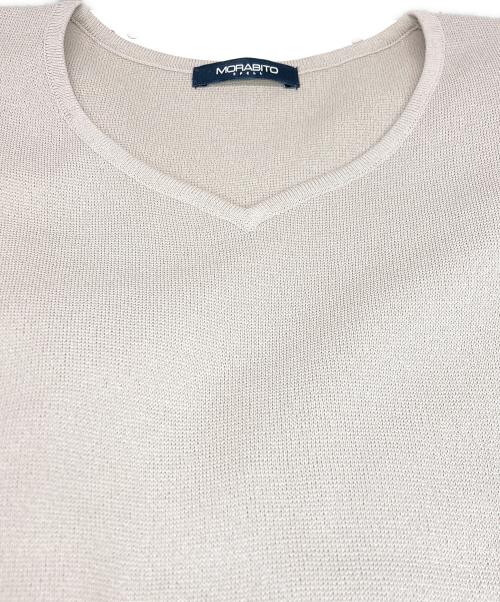 MORABITO（モラビト）MORABITO (モラビト) ニットワンピース　5753-11320 ベージュ サイズ:SIZE 40の古着・服飾アイテム