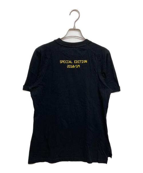 FENDI（フェンディ）FENDI (フェンディ) FILA (フィラ) ロゴTシャツ FS7074 A5H1 ブラック サイズ:SIZE Sの古着・服飾アイテム