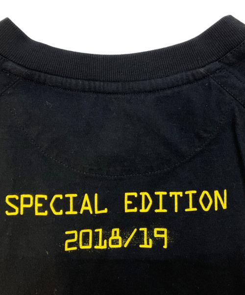 FENDI（フェンディ）FENDI (フェンディ) FILA (フィラ) ロゴTシャツ FS7074 A5H1 ブラック サイズ:SIZE Sの古着・服飾アイテム