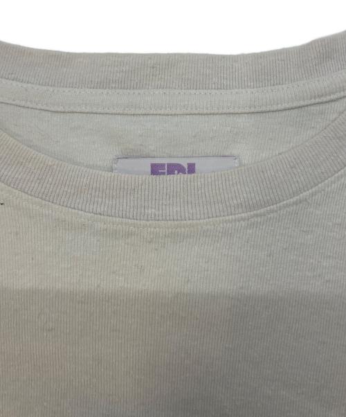 ERL（イーアールエル）ERL (イーアールエル) SKULL PRINT CROPPED T−SHIRT ホワイト サイズ:SIZE Lの古着・服飾アイテム
