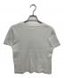 ERL (イーアールエル) SKULL PRINT CROPPED T−SHIRT ホワイト サイズ:SIZE L：10000円