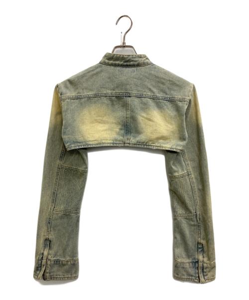 Jaded London（ジェイデッドロンドン）Jaded London (ジェイデッドロンドン) アサシンウルトラクロップドデニムジャケット インディゴ サイズ:SIZE XSの古着・服飾アイテム