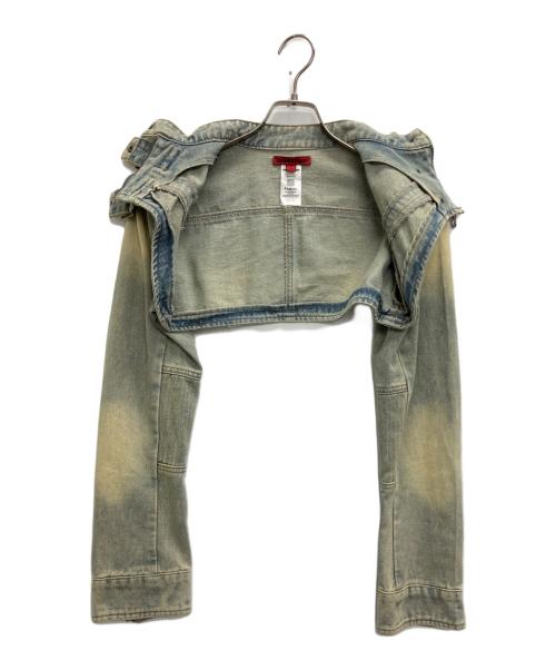 Jaded London（ジェイデッドロンドン）Jaded London (ジェイデッドロンドン) アサシンウルトラクロップドデニムジャケット インディゴ サイズ:SIZE XSの古着・服飾アイテム