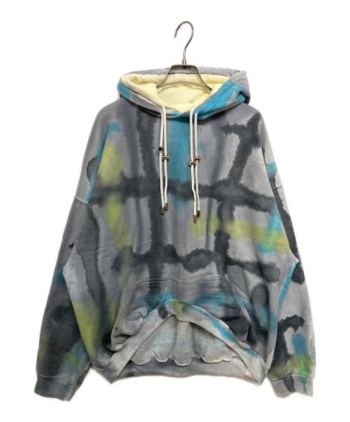 COLLINA STRADA（コリーナストラーダ）COLLINA STRADA (コリーナストラーダ) タイダイパーカー グレー サイズ:SIZE ONEの古着・服飾アイテム