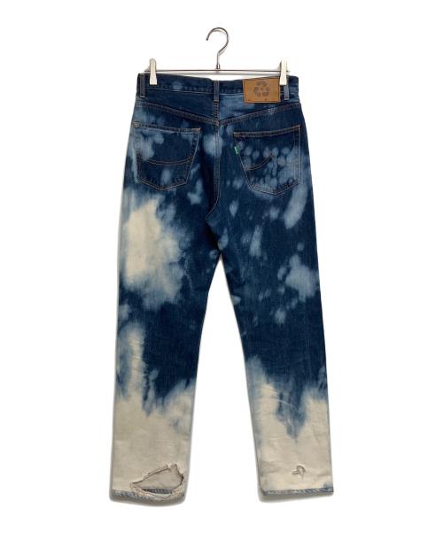 doublet（ダブレット）doublet (ダブレット) RECYCLEPUNKDENIMPANTS 22SS14PT171 インディゴ サイズ:SIZE Sの古着・服飾アイテム