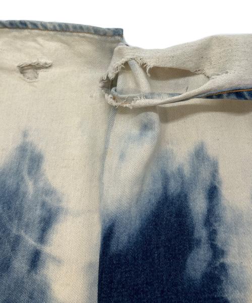 doublet（ダブレット）doublet (ダブレット) RECYCLEPUNKDENIMPANTS 22SS14PT171 インディゴ サイズ:SIZE Sの古着・服飾アイテム