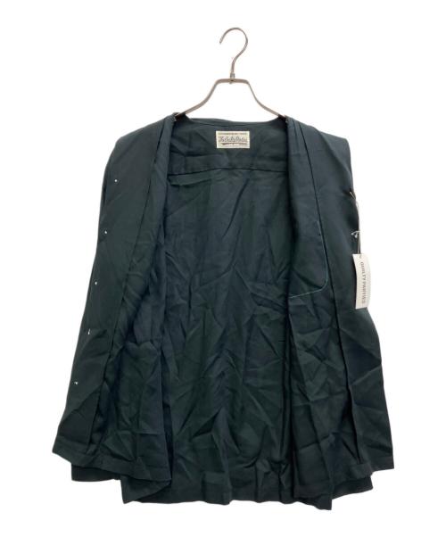 WACKO MARIA（ワコマリア）WACKO MARIA (ワコマリア) オープンカラーリヨセルシャツ　18FW-WMS-OC13 ブラック サイズ:SIZE Mの古着・服飾アイテム