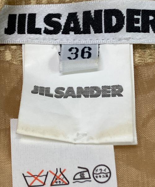 JIL SANDER（ジルサンダー）JIL SANDER (ジルサンダー) ノースリーブブラウス ゴールド サイズ:SIZE 36の古着・服飾アイテム