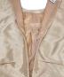 中古・古着 JIL SANDER (ジルサンダー) ノースリーブブラウス ゴールド サイズ:SIZE 36：10000円