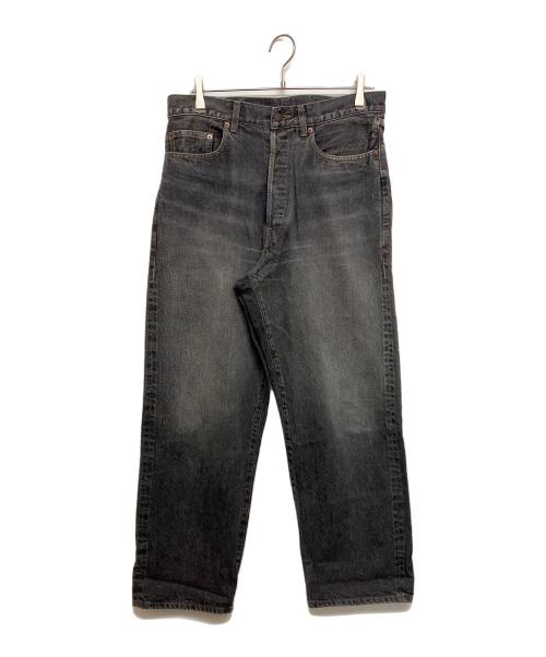 blurhms ROOTSTOCK（ブラームスルーツストック）blurhms ROOTSTOCK (ブラームスルーツストック) 13.5oz Denim Pants Classic（13.5オンス デニム パンツ クラシック）bROOTS24S7USD-SBK ブラック サイズ:SIZE 3の古着・服飾アイテム