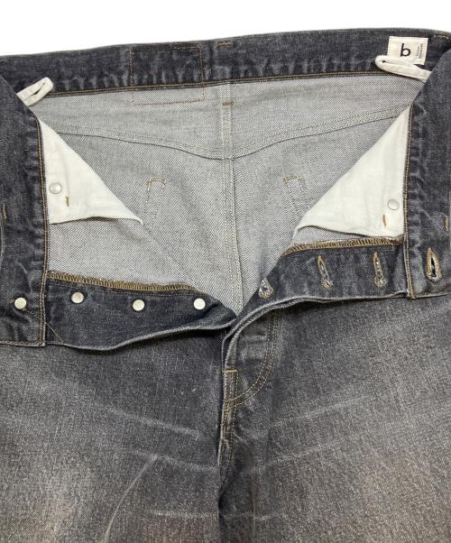 blurhms ROOTSTOCK（ブラームスルーツストック）blurhms ROOTSTOCK (ブラームスルーツストック) 13.5oz Denim Pants Classic（13.5オンス デニム パンツ クラシック）bROOTS24S7USD-SBK ブラック サイズ:SIZE 3の古着・服飾アイテム