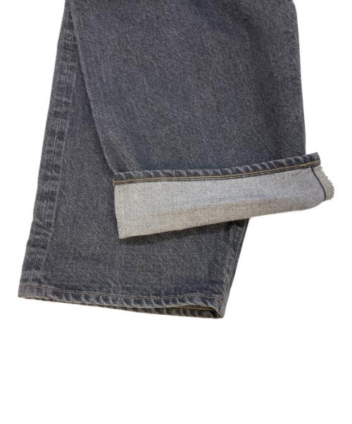 blurhms ROOTSTOCK（ブラームスルーツストック）blurhms ROOTSTOCK (ブラームスルーツストック) 13.5oz Denim Pants Classic（13.5オンス デニム パンツ クラシック）bROOTS24S7USD-SBK ブラック サイズ:SIZE 3の古着・服飾アイテム