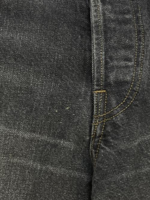 blurhms ROOTSTOCK（ブラームスルーツストック）blurhms ROOTSTOCK (ブラームスルーツストック) 13.5oz Denim Pants Classic（13.5オンス デニム パンツ クラシック）bROOTS24S7USD-SBK ブラック サイズ:SIZE 3の古着・服飾アイテム