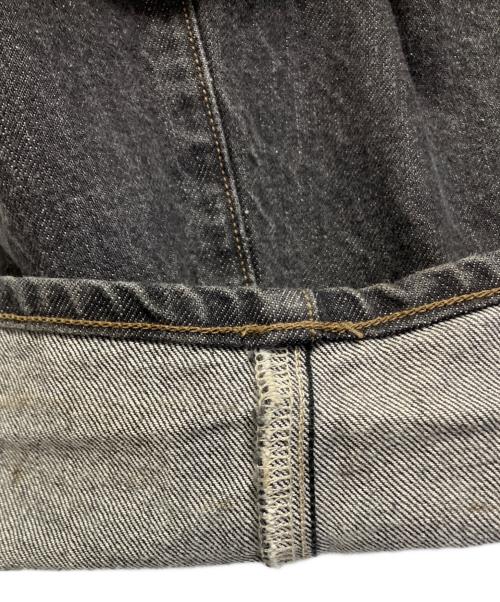 blurhms ROOTSTOCK（ブラームスルーツストック）blurhms ROOTSTOCK (ブラームスルーツストック) 13.5oz Denim Pants Classic（13.5オンス デニム パンツ クラシック）bROOTS24S7USD-SBK ブラック サイズ:SIZE 3の古着・服飾アイテム