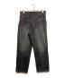 blurhms ROOTSTOCK（ブラームスルーツストック）の古着「13.5oz Denim Pants Classic（13.5オンス デニム パンツ クラシック）bROOTS24S7USD-SBK」｜ブラック