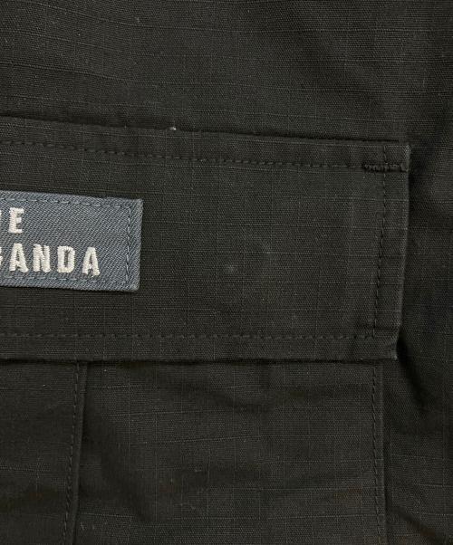 HUMAN MADE（ヒューマンメイド）HUMAN MADE (ヒューマンメイド) リップストップカーゴパンツ ブラック サイズ:SIZE Lの古着・服飾アイテム