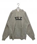 Champion REVERSE WEAVEチャンピオン リバース ウィーブ）の古着「YALE リバースウィーブスウェットパーカー」｜グレー