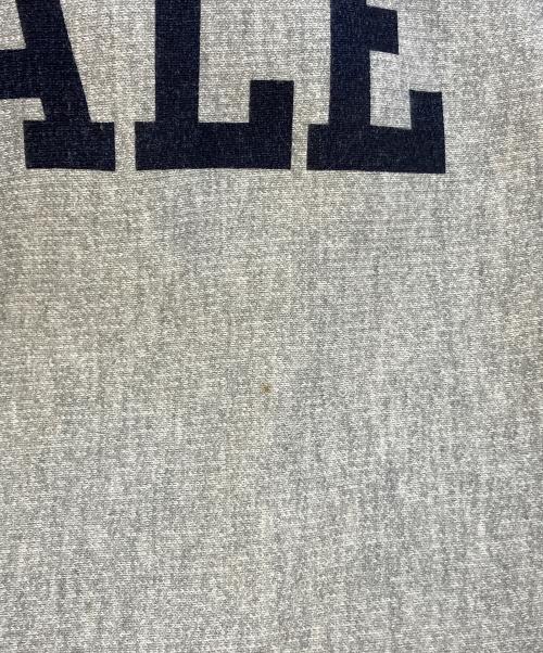 Champion REVERSE WEAVE（チャンピオン リバース ウィーブ）Champion REVERSE WEAVE (チャンピオン リバース ウィーブ) YALE リバースウィーブスウェットパーカー グレー サイズ:SIZE XLの古着・服飾アイテム