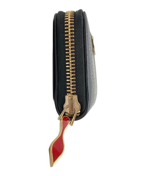 Christian Louboutin（クリスチャン・ルブタン）Christian Louboutin (クリスチャン・ルブタン) カードケース ブラック サイズ:実寸サイズを参照くださいの古着・服飾アイテム