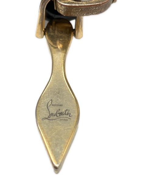 Christian Louboutin（クリスチャン・ルブタン）Christian Louboutin (クリスチャン・ルブタン) カードケース ブラック サイズ:実寸サイズを参照くださいの古着・服飾アイテム