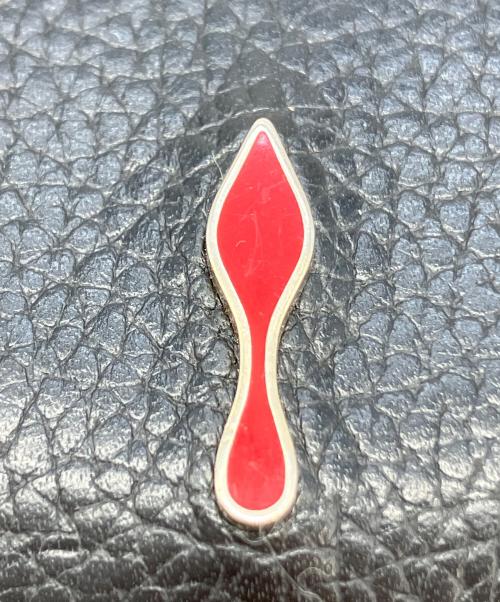 Christian Louboutin（クリスチャン・ルブタン）Christian Louboutin (クリスチャン・ルブタン) カードケース ブラック サイズ:実寸サイズを参照くださいの古着・服飾アイテム