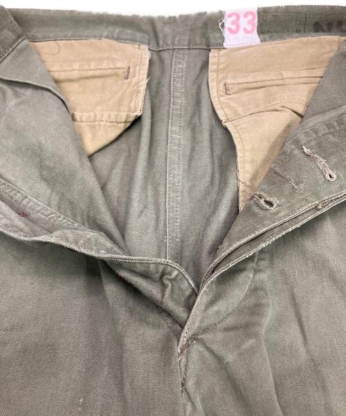 French Army（フランス軍）French Army (フランス軍) 後期 M-47 フィールドパンツ カーキ サイズ:SIZE 3 3の古着・服飾アイテム