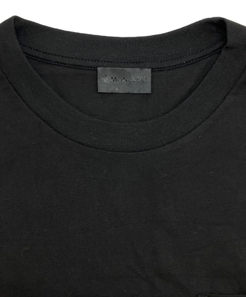 MONCLER（モンクレール）MONCLER (モンクレール) MAGLIA T-SHIRT（マリア・ティーシャツ）G20918C00036 ブラック サイズ:SIZE XLの古着・服飾アイテム
