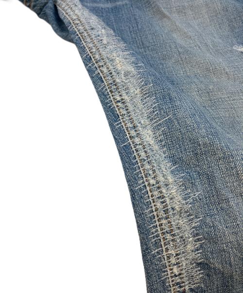 DOLCE & GABBANA（ドルチェ＆ガッバーナ）DOLCE & GABBANA (ドルチェ＆ガッバーナ) 蹄鉄パッチダメージデニムパンツ G3034D G8008 インディゴ サイズ:SIZE48の古着・服飾アイテム