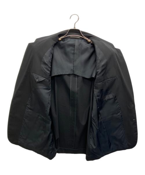 COMME des GARCONS HOMME HS-11002M（コム デ ギャルソン・オム）COMME des GARCONS HOMME HS-11002M (コム デ ギャルソン・オム) テーラードジャケット　HS-11002M ブラック サイズ:SIZE Mの古着・服飾アイテム