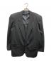 COMME des GARCONS HOMME HS-11002M（コム デ ギャルソン・オム）の古着「テーラードジャケット　HS-11002M」｜ブラック