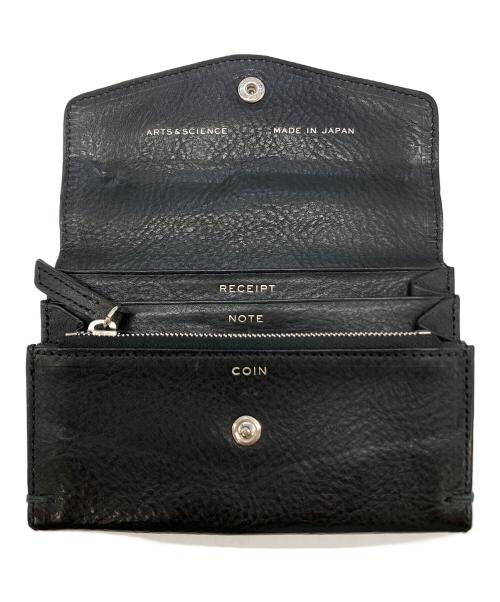 ARTS&SCIENCE（アーツアンドサイエンス）ARTS&SCIENCE (アーツアンドサイエンス) 4 pocket purse ブラック サイズ:実寸サイズを参照くださいの古着・服飾アイテム