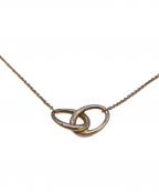 TIFFANY & Co.ティファニー）の古着「ダブルリングネックレス」｜シルバー
