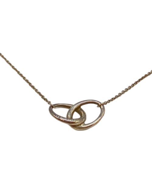 TIFFANY & Co.（ティファニー）TIFFANY & Co. (ティファニー) ダブルリングネックレス シルバー サイズ:実寸サイズを参照くださいの古着・服飾アイテム