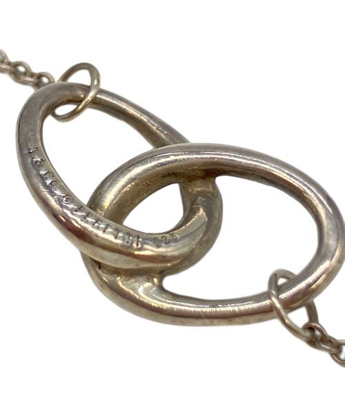 TIFFANY & Co.（ティファニー）TIFFANY & Co. (ティファニー) ダブルリングネックレス シルバー サイズ:実寸サイズを参照くださいの古着・服飾アイテム