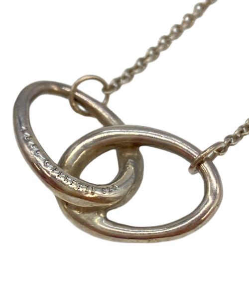 TIFFANY & Co.（ティファニー）TIFFANY & Co. (ティファニー) ダブルリングネックレス シルバー サイズ:実寸サイズを参照くださいの古着・服飾アイテム