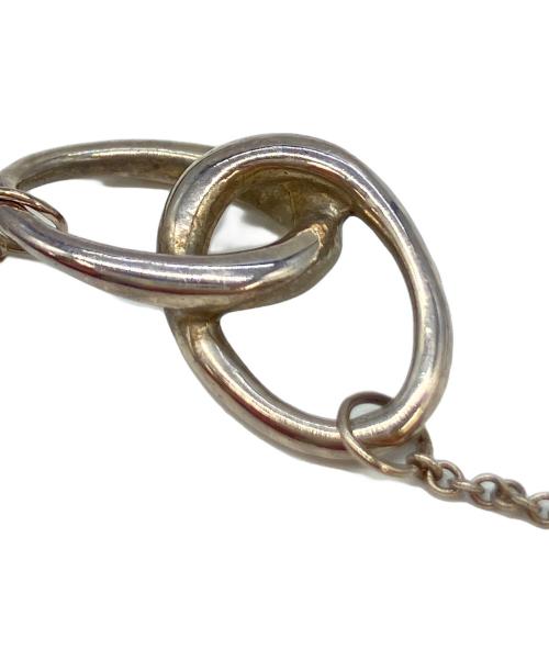 TIFFANY & Co.（ティファニー）TIFFANY & Co. (ティファニー) ダブルリングネックレス シルバー サイズ:実寸サイズを参照くださいの古着・服飾アイテム
