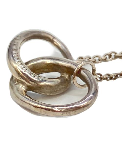 TIFFANY & Co.（ティファニー）TIFFANY & Co. (ティファニー) ダブルリングネックレス シルバー サイズ:実寸サイズを参照くださいの古着・服飾アイテム