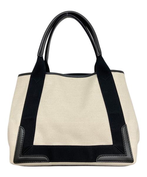 BALENCIAGA（バレンシアガ）BALENCIAGA (バレンシアガ) トートバッグ　339933 アイボリー×ブラック サイズ:実寸サイズを参照くださいの古着・服飾アイテム